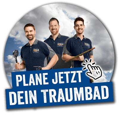 Button mit Badplaner Hinweis